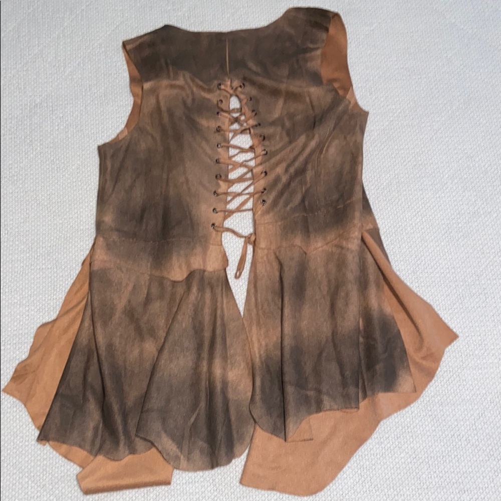 Vocal Brown and Black Ombre Vest - Picture 5 of 5